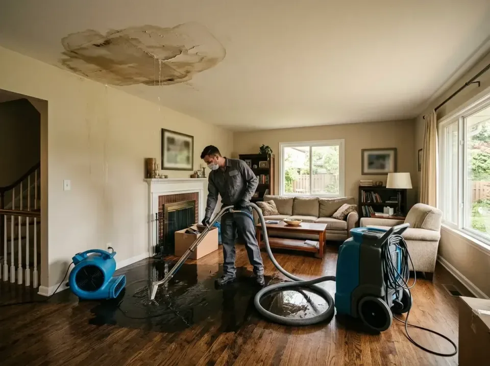 attic-pipe-burst-ceiling-drip-008 — frequently asked questions, Water Damage Restoration & Carpet Care in Hardwick, GA